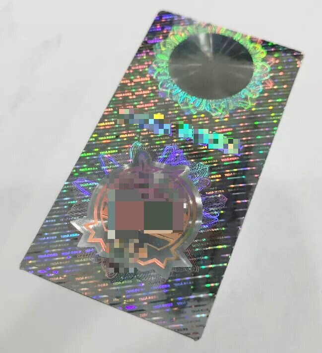Huaxin Anti-counterfeiting: Gold Stamping on Holographic Anti-counterfeiting Labels, Free Design to Empower Brand Anti-counterfeiting