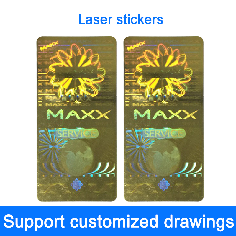 Laser anti-counterfeiting label Customized sealing sticker