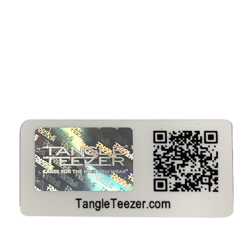 Holographic laser anti-counterfeit trademark Double anti-counterfeiting label