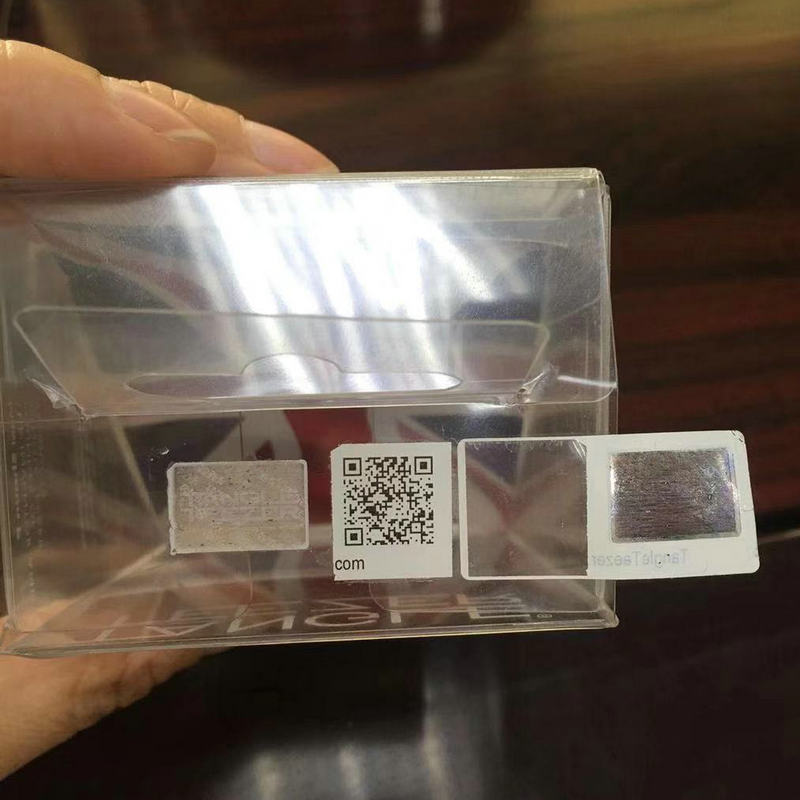 Holographic laser anti-counterfeit trademark Double anti-counterfeiting label