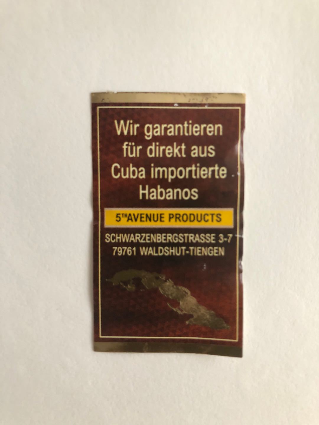 Special fluorescent label Customized cigarette label, trademark anti-counterfeiting label