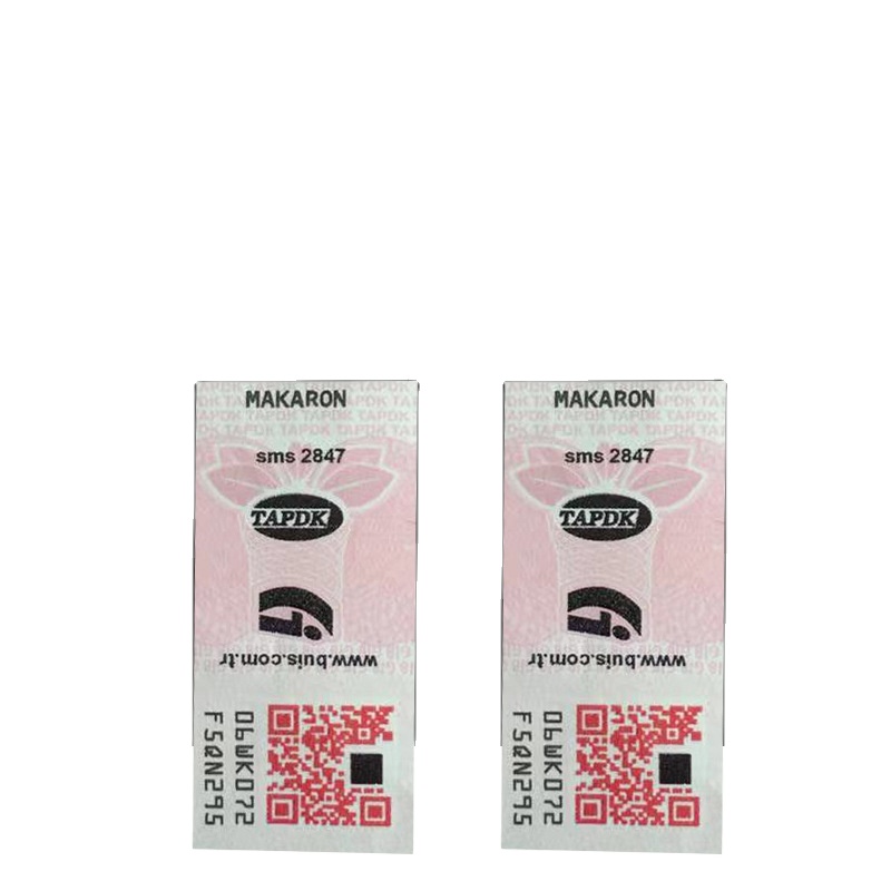Invisible QR code anti-counterfeiting label Tobacco and alcohol anti-counterfeiting tax label