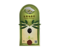 Waterproof anti-counterfeiting label Customized hot stamping and silver product sticker Bottle label