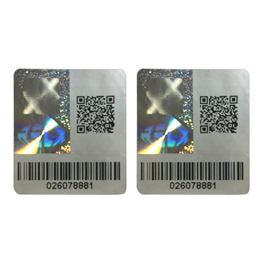 Customized anti-tear-off anti-counterfeiting label QR code sealing label Self-adhesive trademark sticker